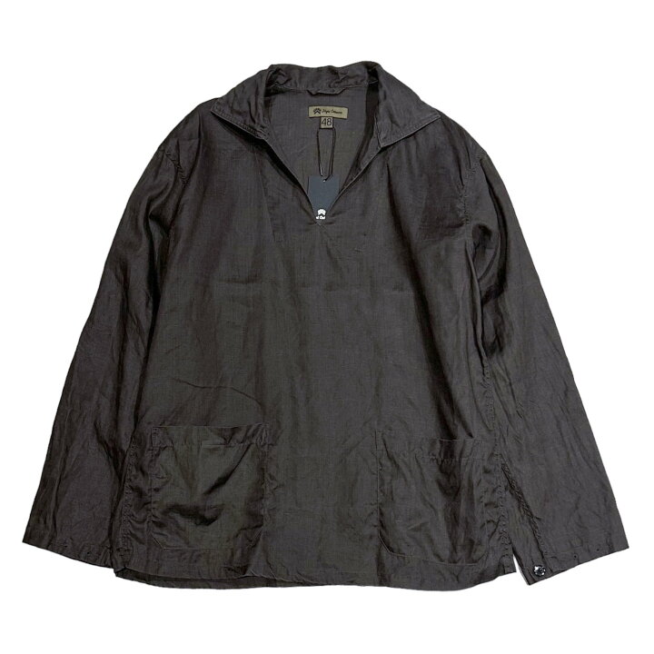 楽天市場】NIGEL CABOURN / FRENCH PULLOVER SHIRT - HEMP Charcoal 