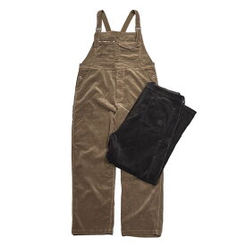 Nigel Cabourn LYBRO / LYBRO DUNGAREE OVERALL - CORDUROY Brown Black (ナイジェルケーボン ライブロ ダンガリー オーバーオール コーデュロイ)