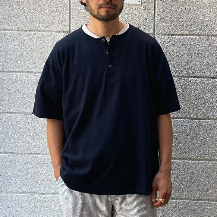 楽天市場】Nigel Cabourn 50s HENLEY NECK SHIRT (ナイジェルケーボン 