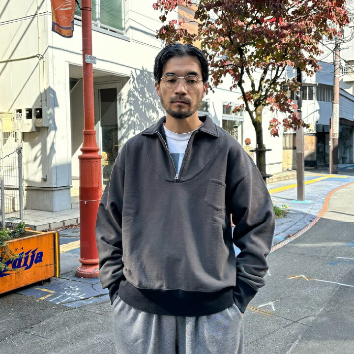 楽天市場】Nigel Cabourn / ZIP UP SWEAT Dark Green Charcoal Grey 