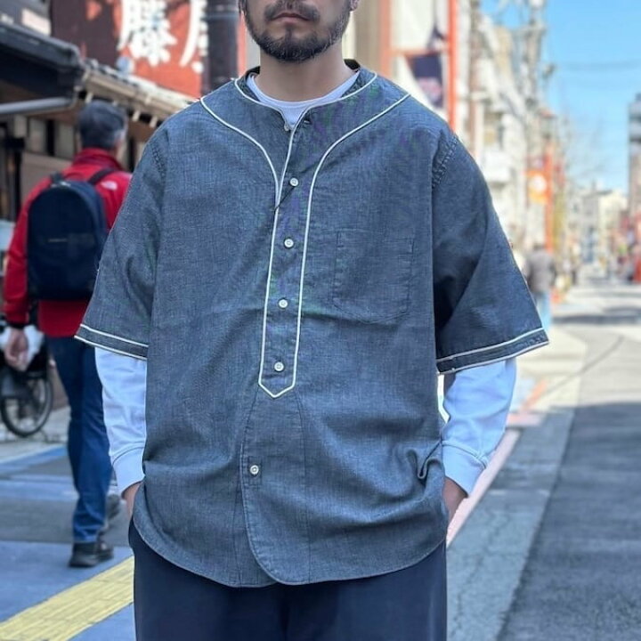 楽天市場】NIGEL CABOURN / BASEBALL SHIRT S/S - TYPE2 (ナイジェル 