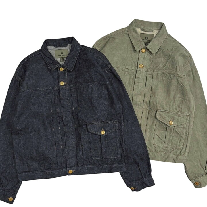 楽天市場】NIGEL CABOURN / 40s DENIM JACKET - 12.5oz Indigo Green 