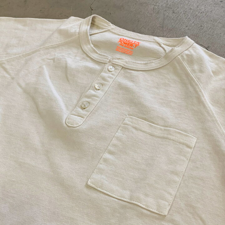 楽天市場】ONEITA / HENLEY NECK T-SHIRT 