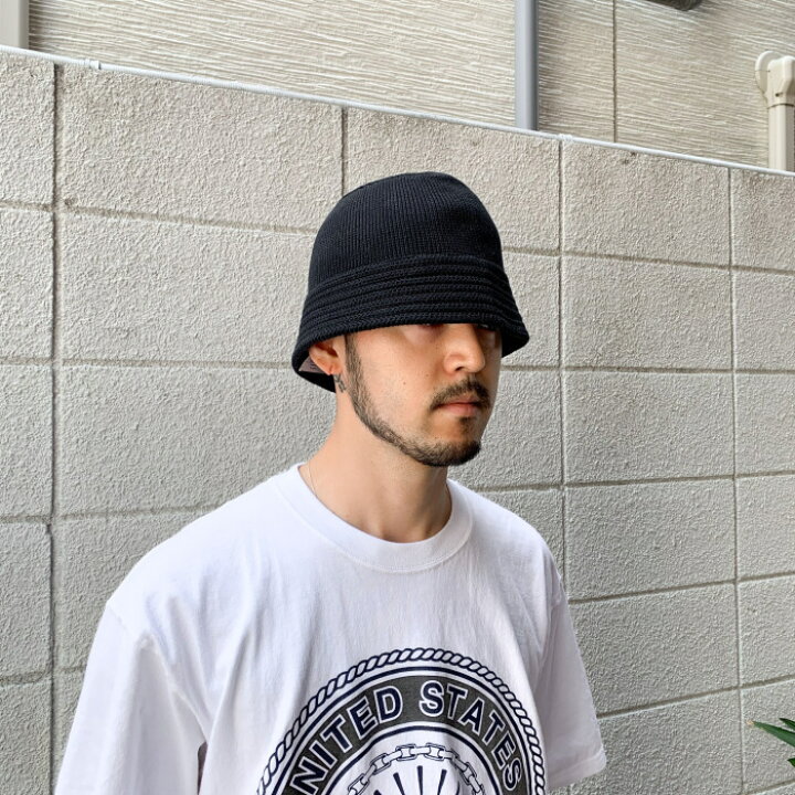 Cotton Knit Plain Crusher Hat (クラッシャーハット コットンニット)