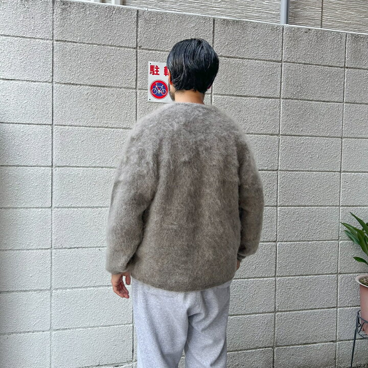 楽天市場】A.R.P. Premium Classic Mohair Cardigan W/Pocket Grayge 