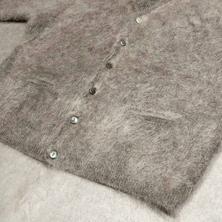 楽天市場】A.R.P. Premium Classic Mohair Cardigan W/Pocket Grayge 