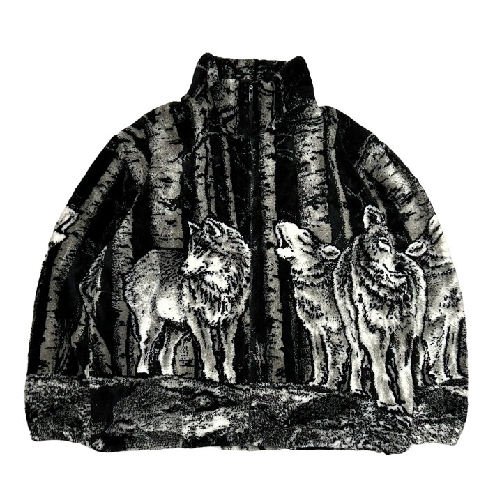 楽天市場】BLACK MOUNTAIN USA製 Jacquard Fleece Jacket / ブラック  