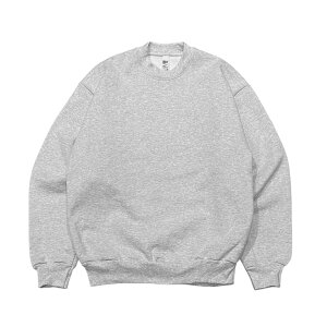 LOSANGELES APPAREL HF07 14oz Heavy Sweat Crewneck Ash Grey / ���T���[���X�A�p���� ���X�A�p 14�I���X �X�E�F�b�g �N���[�l�b�N �A�b�V���O���[ �A�����J��