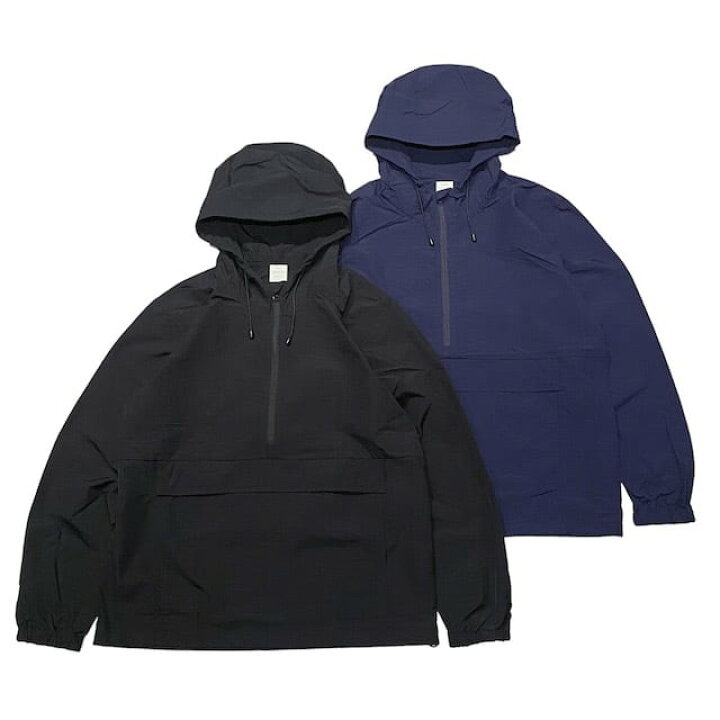 楽天市場】SEABEES Nylon Anorak Parka Black Navy / シービーズ 