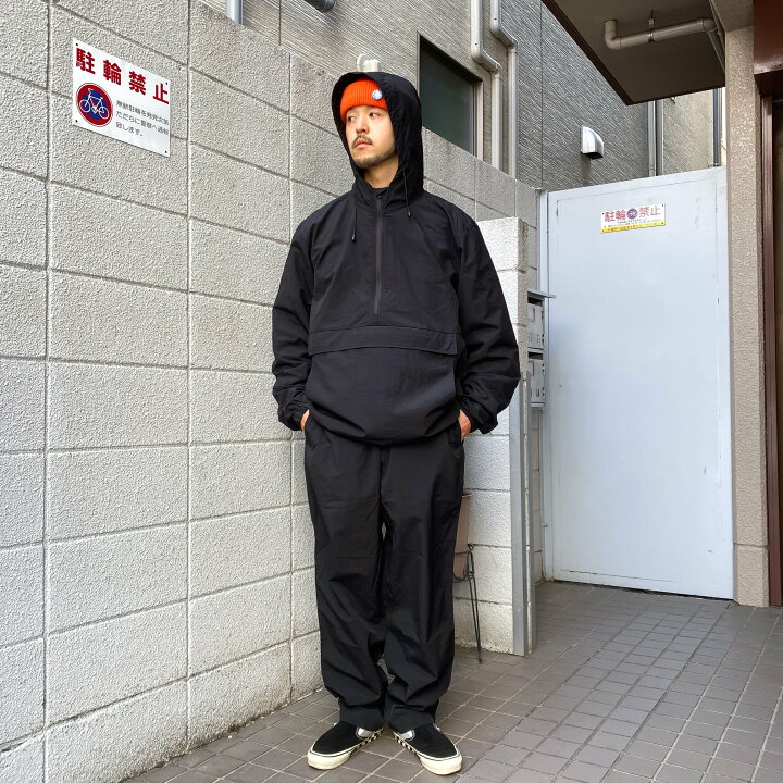 楽天市場】SEABEES Nylon Anorak Parka Black Navy / シービーズ 