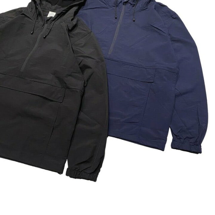 楽天市場】SEABEES Nylon Anorak Parka Black Navy / シービーズ 