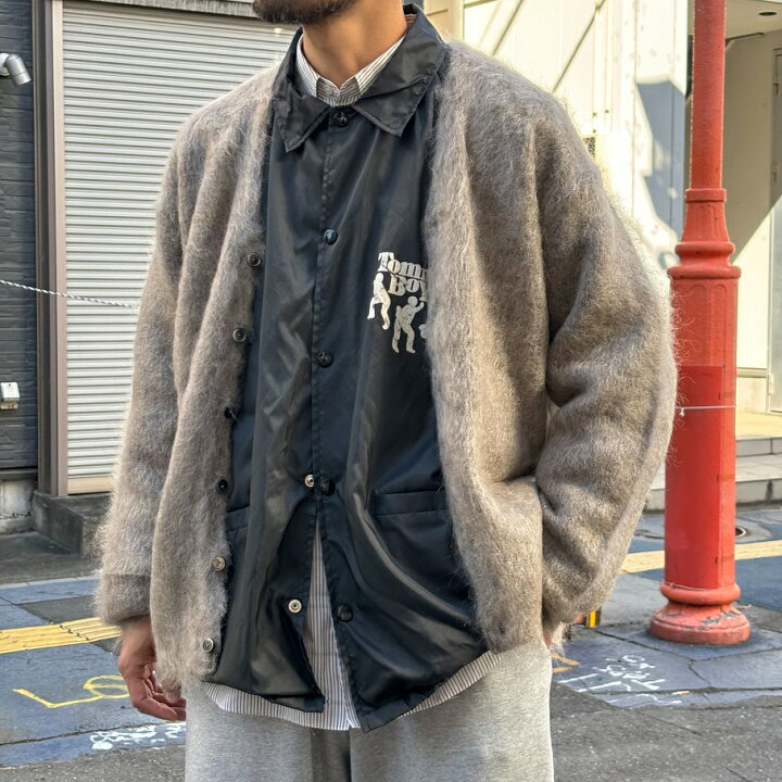 楽天市場】A.R.P. Premium Classic Mohair Cardigan W/Pocket Grayge 