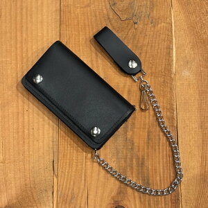 US MADE Leather 5Pocket Trucker Wallet "6.5inch" Black / AJ U[ gbJ[ EHbg `F[ z ubN 
