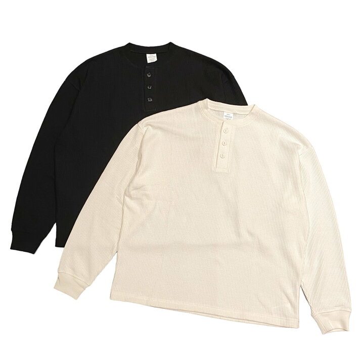 楽天市場】SEABEES Henry Neck Thermal Ivory Black / シービーズ 