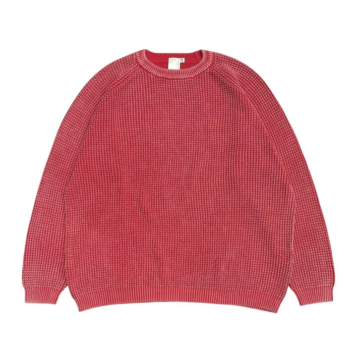 楽天市場】A.R.P.Ⓡ Washed Cotton Mineral Breach Waffle Sweater 