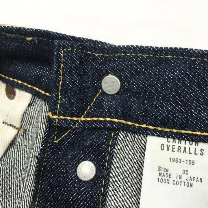 楽天市場】CANTON OVERALLS / 1963XX DENIM (キャントン デニム) : W.H.E