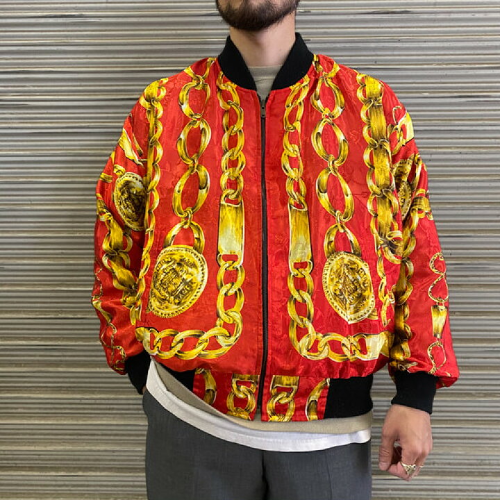 楽天市場】Unknown Reversible Bomber Jacket(リバーシブル ボンバー 