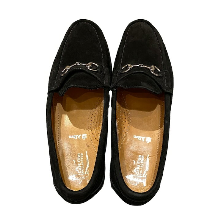 楽天市場】ALDEN Cape Cod Collection Bit Loafer - Suede Black 10D 