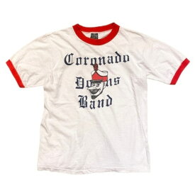 70〜80's Coronado Marching Band Ringer T-Shirt M / コロナド プリント リンガーTシャツ 古着 ヴィンテージ アメリカ直輸入