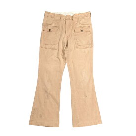 70's Wrangler Cotton Twill Flare Bush Pants W33 L30 / ラングラー ブッシュパンツ フレア コットンツイル 古着 ヴィンテージ