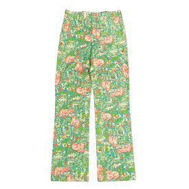 70's GORDON 総柄 Flare Pants W32 L34 / ゴードン フレアパンツ 総柄 リネン 古着 ヴィンテージ