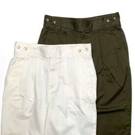 AUDIENCE 30/2 WEST POINT GURKHA UNCLE PANTS "Made in Japan" (オーディエンス グルカパンツ アンクルパンツ）