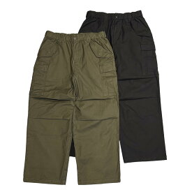 AUDIENCE / BACK SATTEN M-65 US ARMY CARGO EASY PANTS Black Olive (オーディエンス ミリタリー バックサテン カーゴ イージーパンツ オリーブ ブラック)