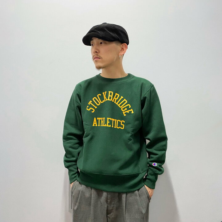 楽天市場】Champion Reverse Weave Crew Neck Sweat Shirt - ボトル 