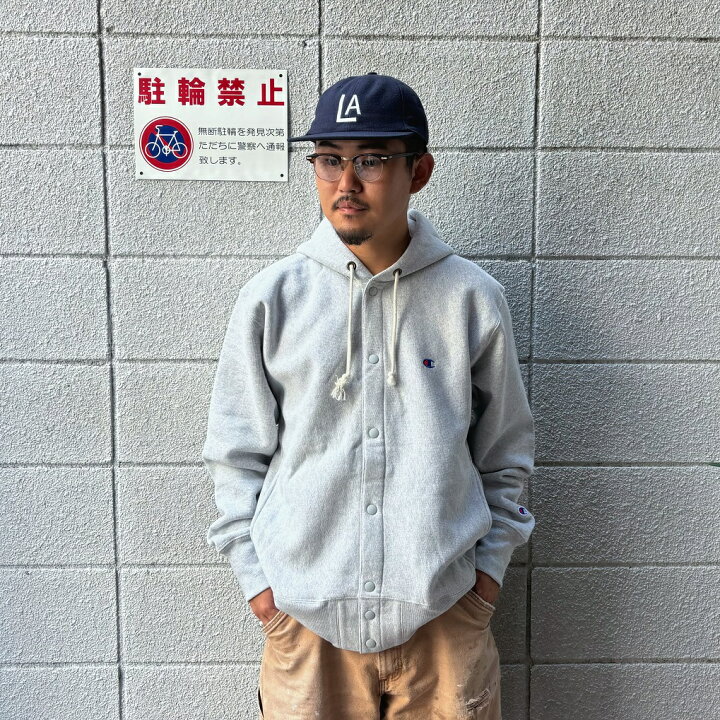 楽天市場】Champion Reverse Weave Snap Hooded Sweat Shirt 