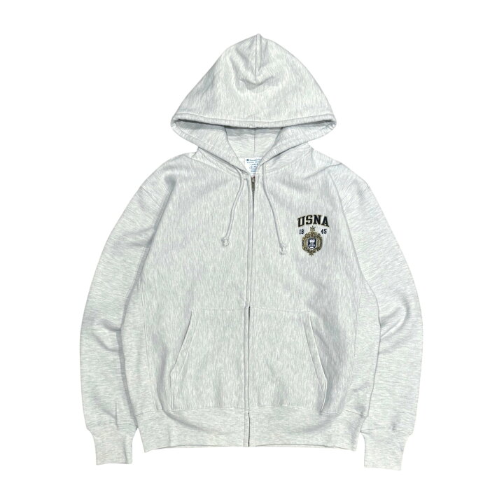 Champion USNA リバースウィーブ パーカー S グレー Champion 