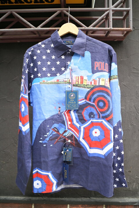 楽天市場】POLO RALPH LAUREN / OLYMPIC USA L/S SHIRT(ポロラルフ 