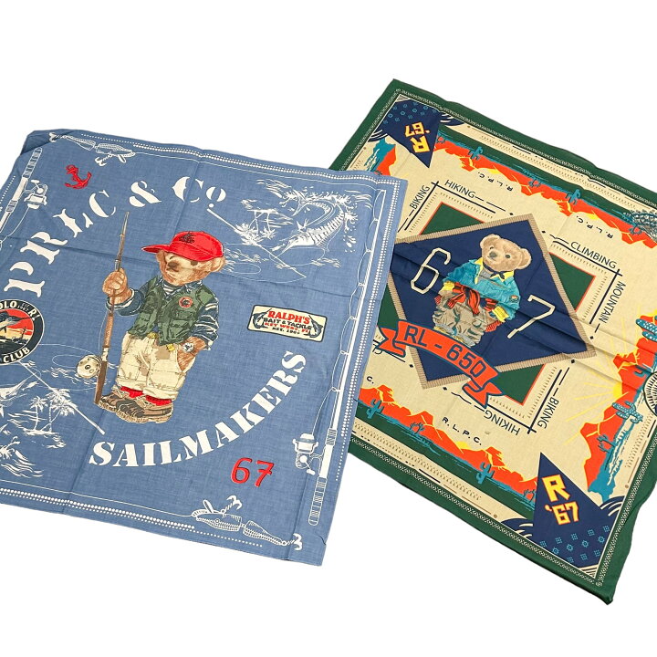楽天市場】POLO Ralph Lauren Polo Bear Bandana / ポロ ラルフ 