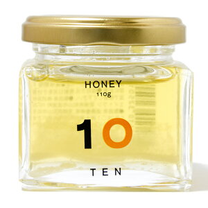 10FACTORY みかん はちみつ (110g) 愛媛産蜂蜜 100%純粋 非加熱 高級 無添加 国産