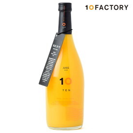 10FACTORY 果試28号 果汁 100% ストレート ジュース 1本 (720ml) 愛媛産 みかん 国産 オレンジ