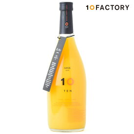 10FACTORY ポンカン 果汁 100% ストレート ジュース 1本 (720ml) 愛媛産 みかん 国産 オレンジ 100%ジュース