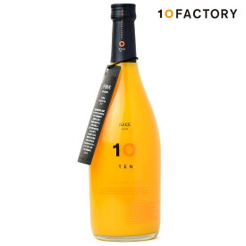 10FACTORY 不知火(しらぬい) 果汁100% ストレートジュース 1本 (720ml) 愛媛産 みかん 国産 オレンジ