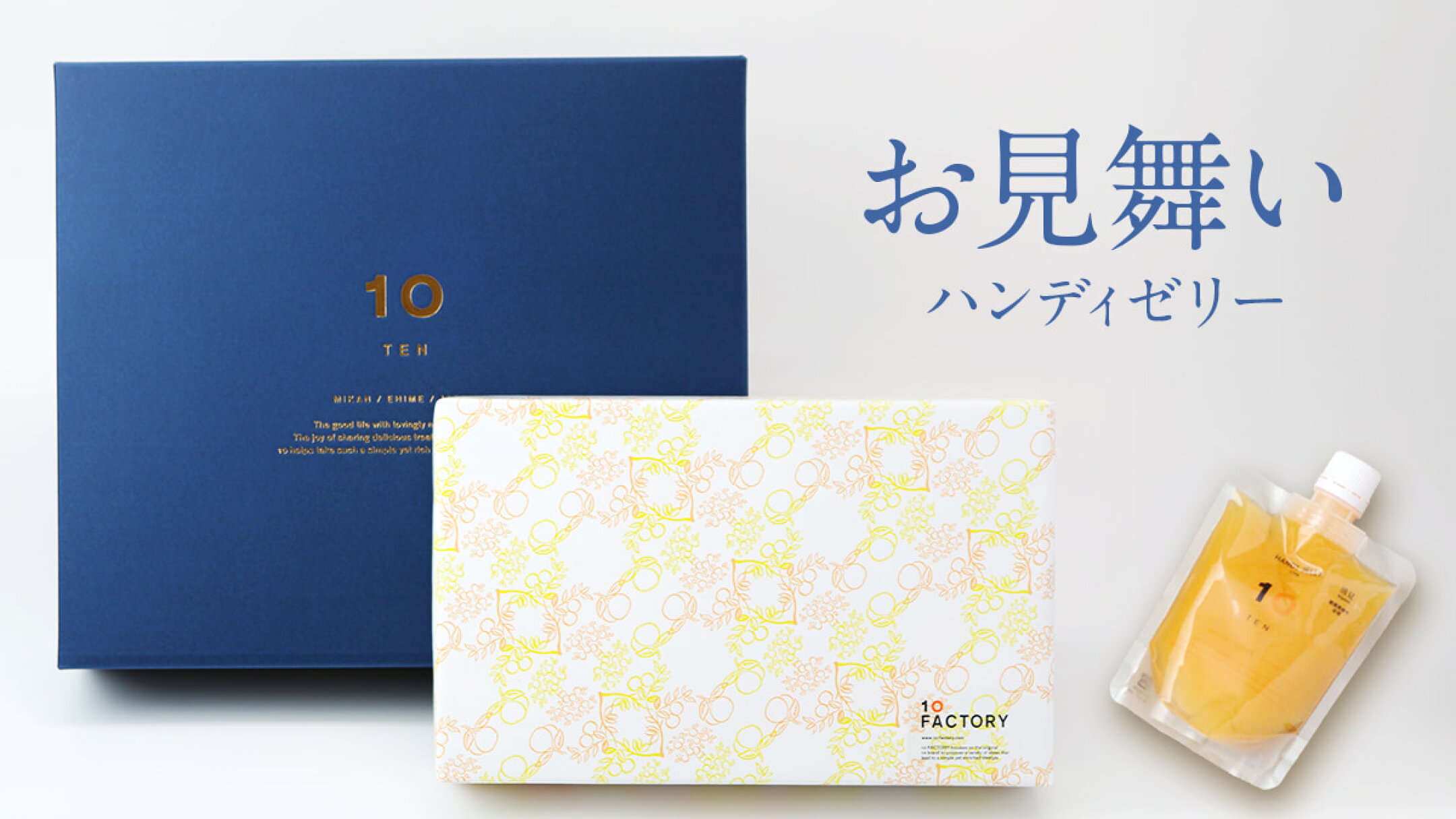 お見舞いにハンディゼリー