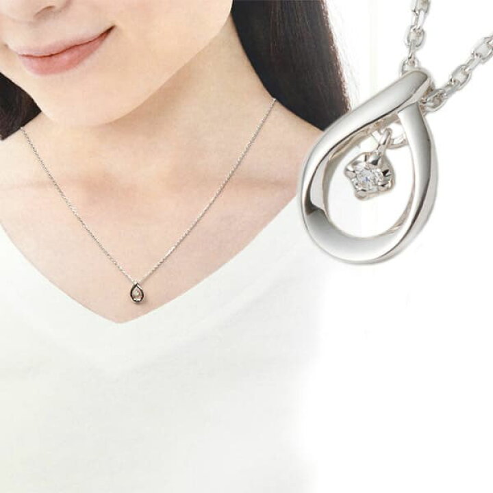 楽天市場】4℃ ヨンドシー ネックレス レディース ダイヤモンド  