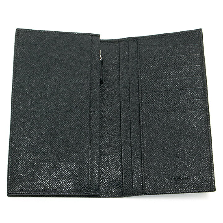 楽天市場】BVLGARI ブルガリ 財布 長財布 二つ折り ブラック 30398  