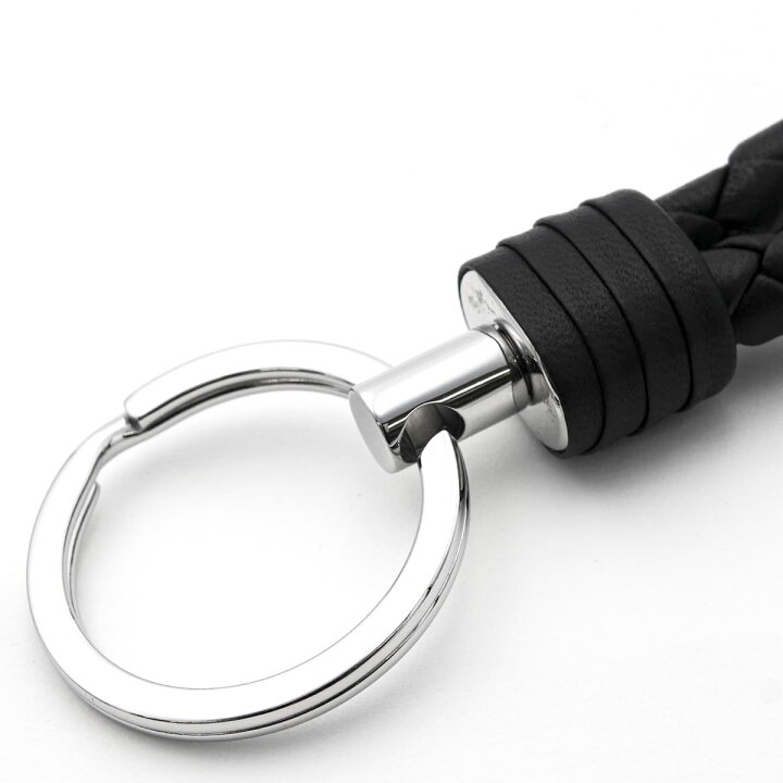 楽天市場】BOTTEGA VENETA ボッテガヴェネタ キーリング ブラック 黒  