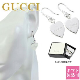 gucci ピアス レディース グッチ ハートプレート TRADEMARK HEART PIERCE シルバー SILVER925 223993 J8400 8106 正規品 シンプル 新品 2024年 ギフト 誕生日 通販 ギフト プレゼント