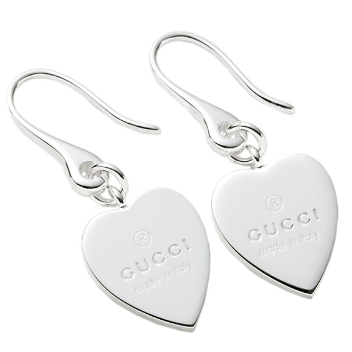 楽天市場】GUCCI グッチ ピアス レディース ハートプレート TRADEMARK 