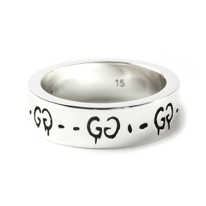 楽天市場】GUCCI グッチ 指輪 リング ゴースト GHOST シルバー SILVER 