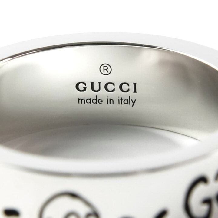 楽天市場】GUCCI グッチ 指輪 リング ゴースト GHOST シルバー SILVER 