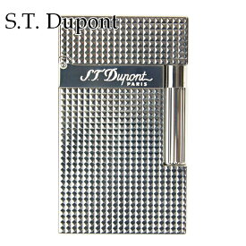 エス・テ・デュポン エス・ティー・デュポン S.T.Dupont ガスライター ライター 喫煙具 ライン2 016184 高級 メンズ 男性のに シルバー 1.5mm ダイアモンド・ヘッド・カット 正規品 ブランド 新品 2024年 ギフト 誕生日 通販