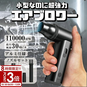 【P3倍】ブロワー 庭掃除 雑草 除草除雪 洗車 花粉対策 ミニジェットファン 110000RPMハイパワー電動送風機 小型 強力 静かブロワージェット ミニブロワー 激吹きミニサイズブロワー 手持ち除