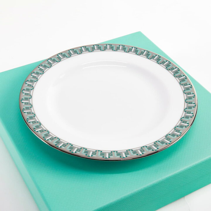 楽天市場】Tiffany.co ティファニー 食器 プレート 皿 T トゥルー 