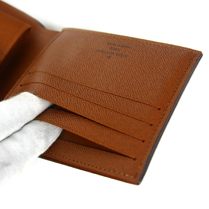 楽天市場】【P3倍】LOUIS VUITTON ルイヴィトン 二つ折り財布  