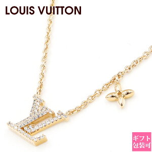 LOUIS VUITTON ���C���B�g�� �l�b�N���X �R���G�ELV �A�C�R�j�b�N �S�[���h M00596