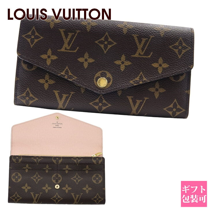 楽天市場】LOUIS VUITTON ルイヴィトン 長財布 ポルトフォイユ サラ 
